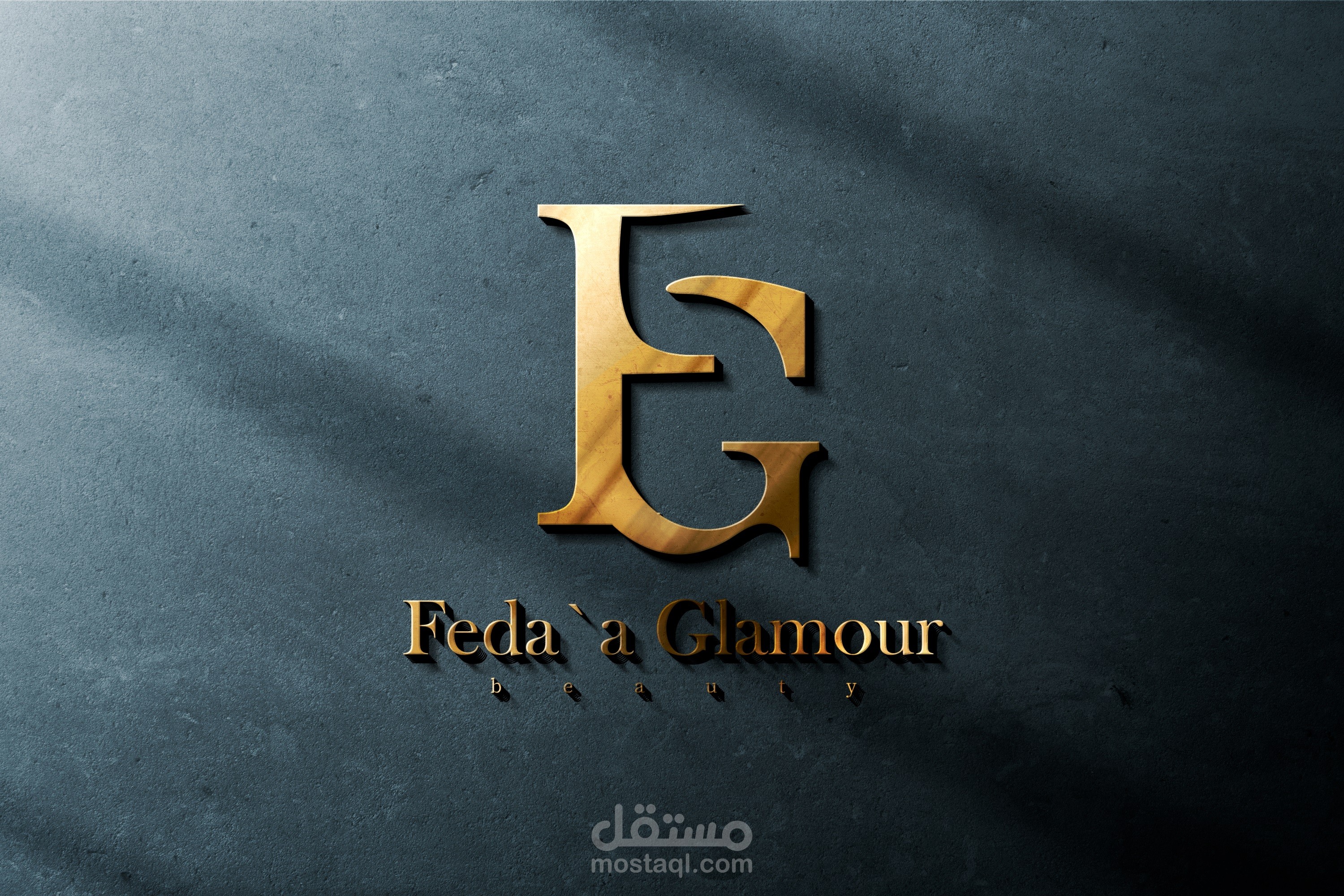 لوجو FG لصالون تجميل