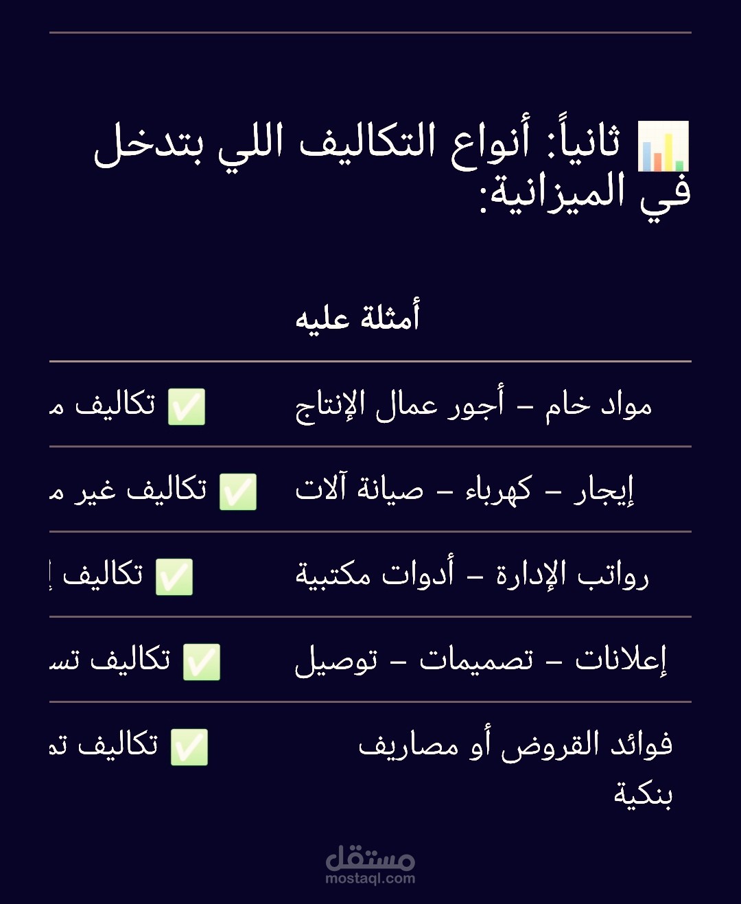 محاسب تكاليف
