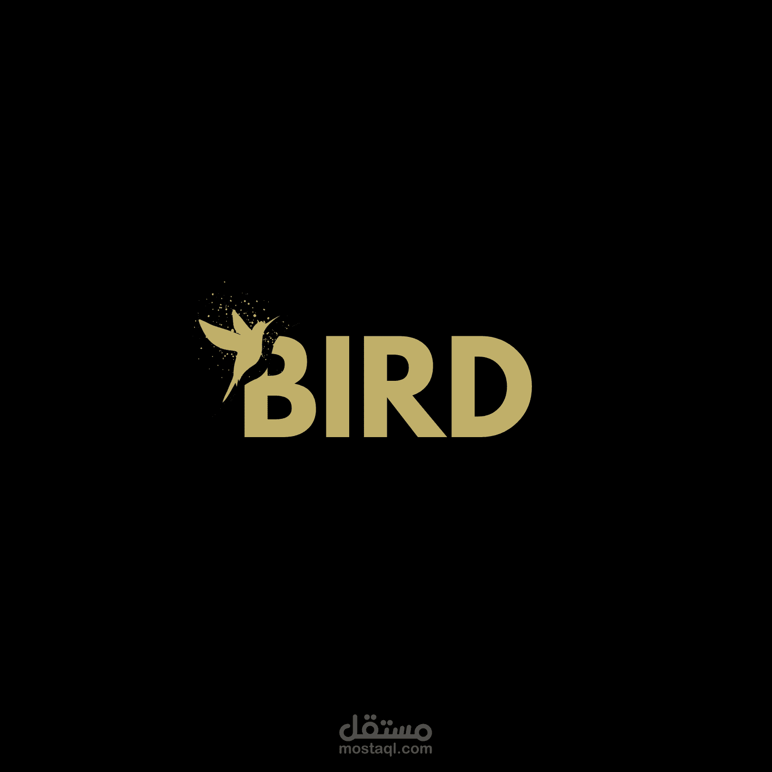شعار BIRD بتصميم أنيق مستوحى من حركة الطيور