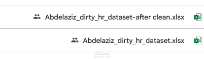 تنظيف البيانات Clean the Data