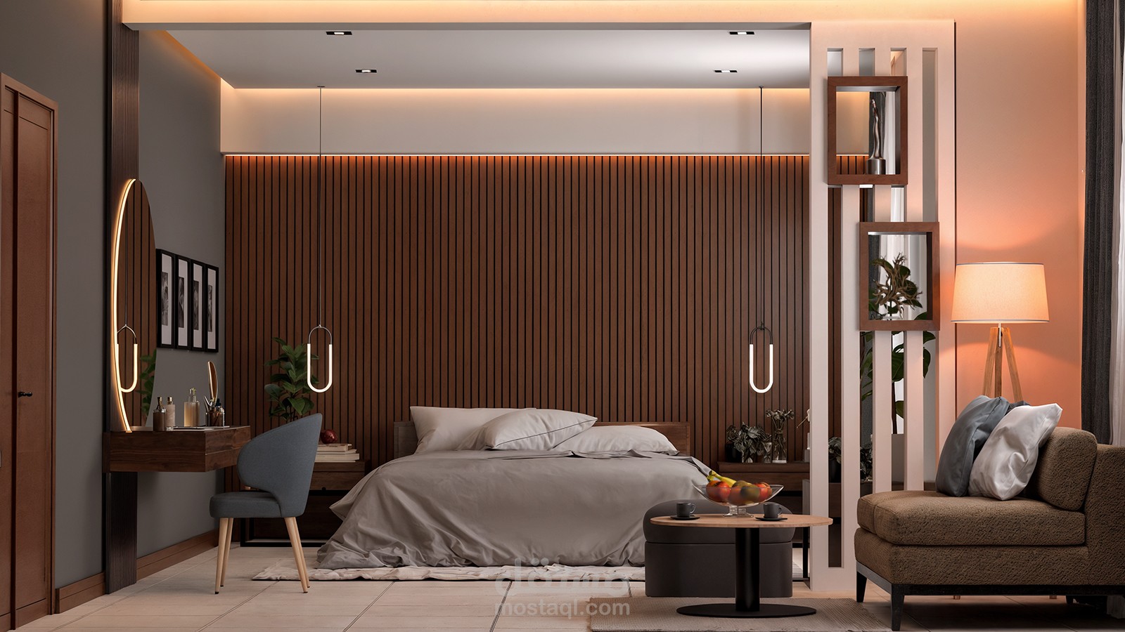 تصميم داخلي لشقة سكنية