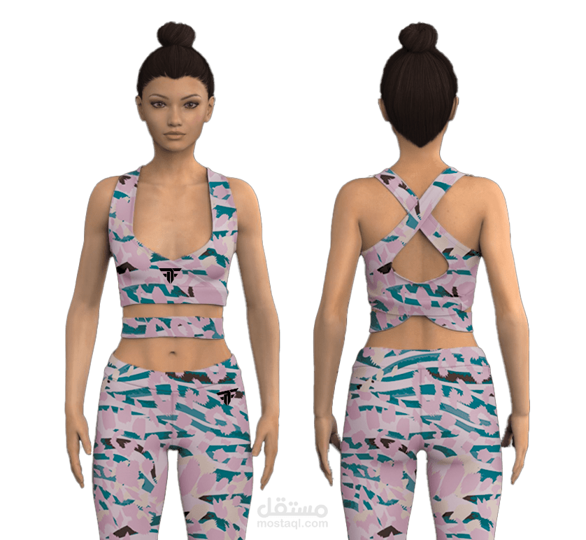 تصميم باترن و عمل موك اب لها