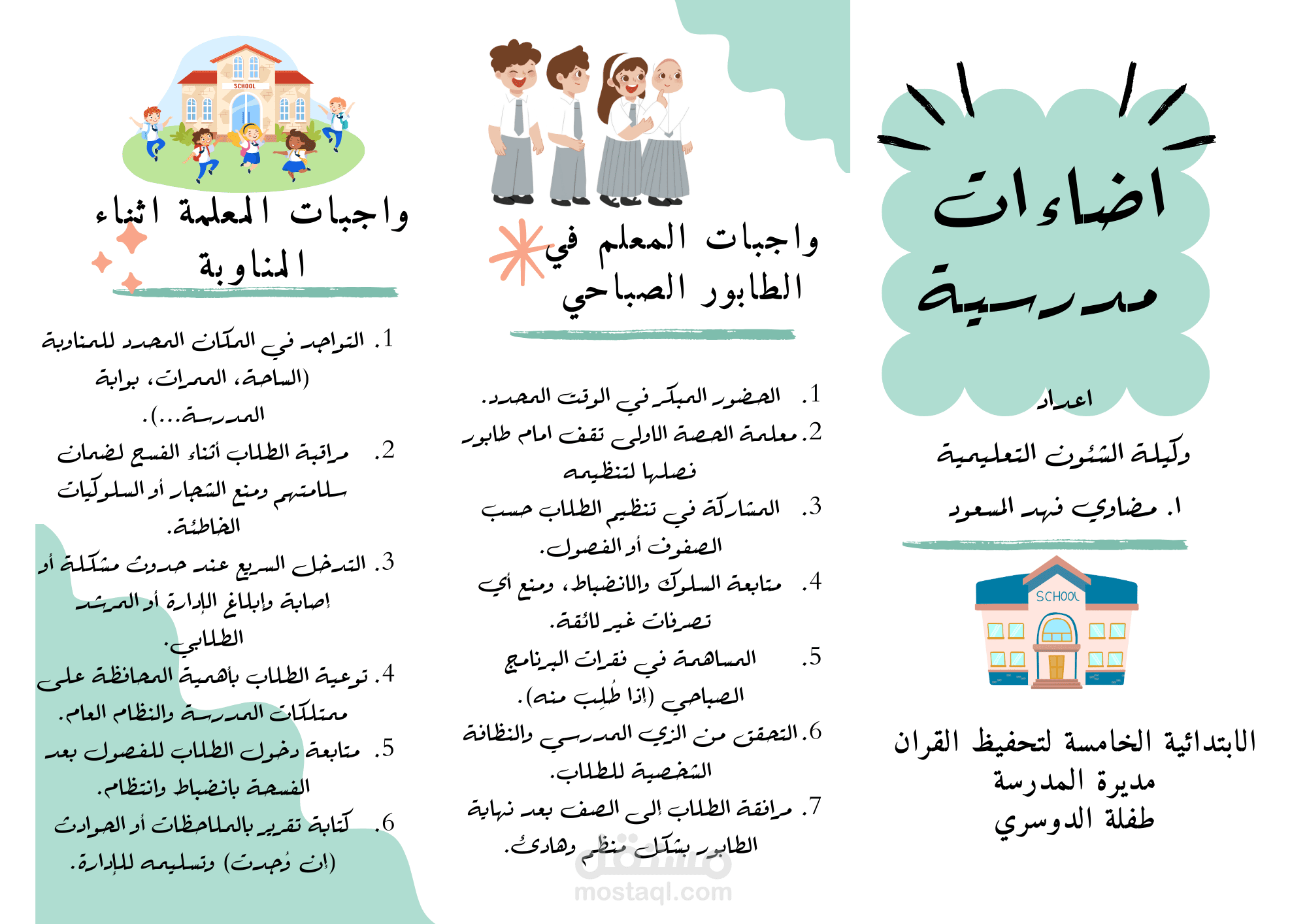تصميم بوسترات وبطاقات انفوجرافيك