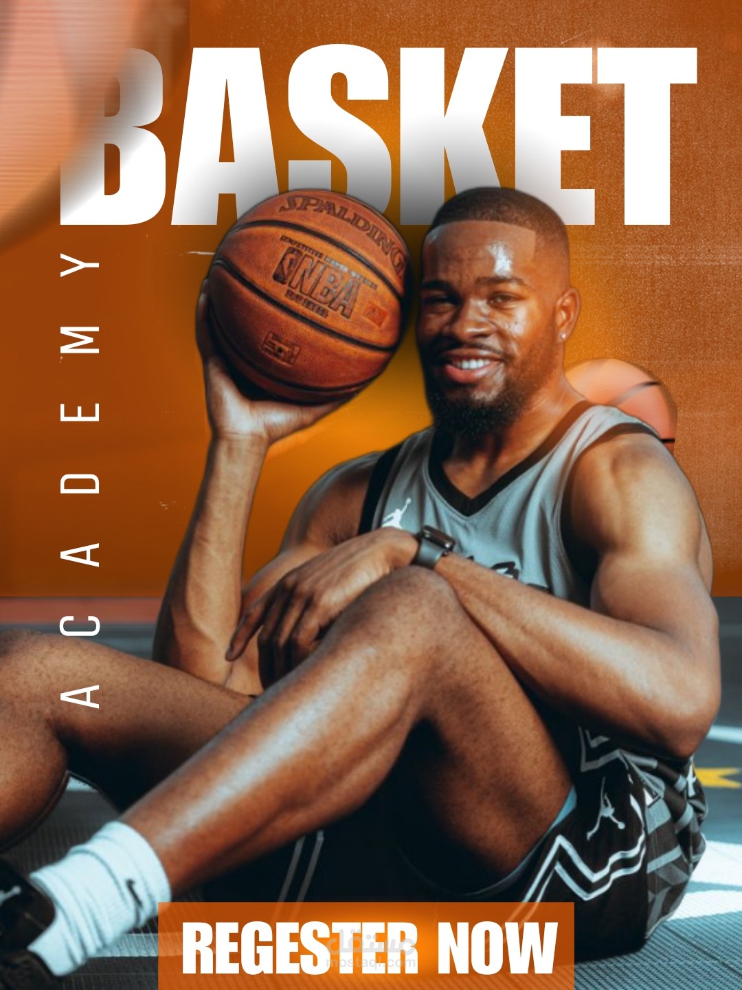 سوشال ميديا بوست لاكاديمية كرة سلة