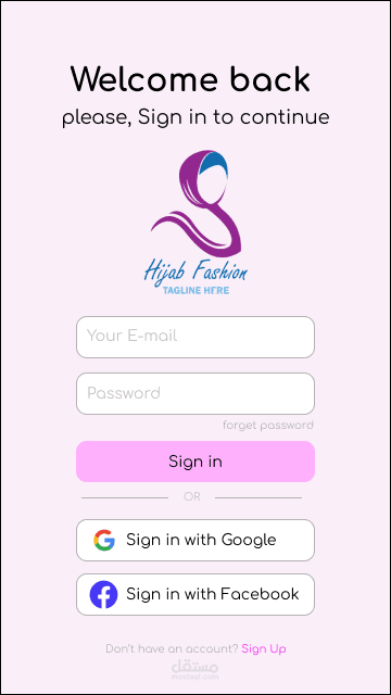 UX\UI design for mobile app