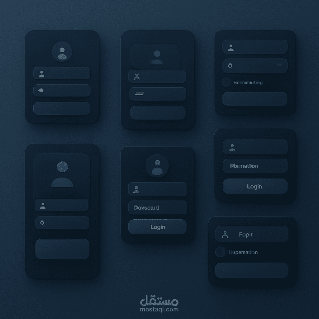 تصميم صفحة تسجيل دخول باستخدام HTML وCSS متجاوبة لجميع الأجهزة