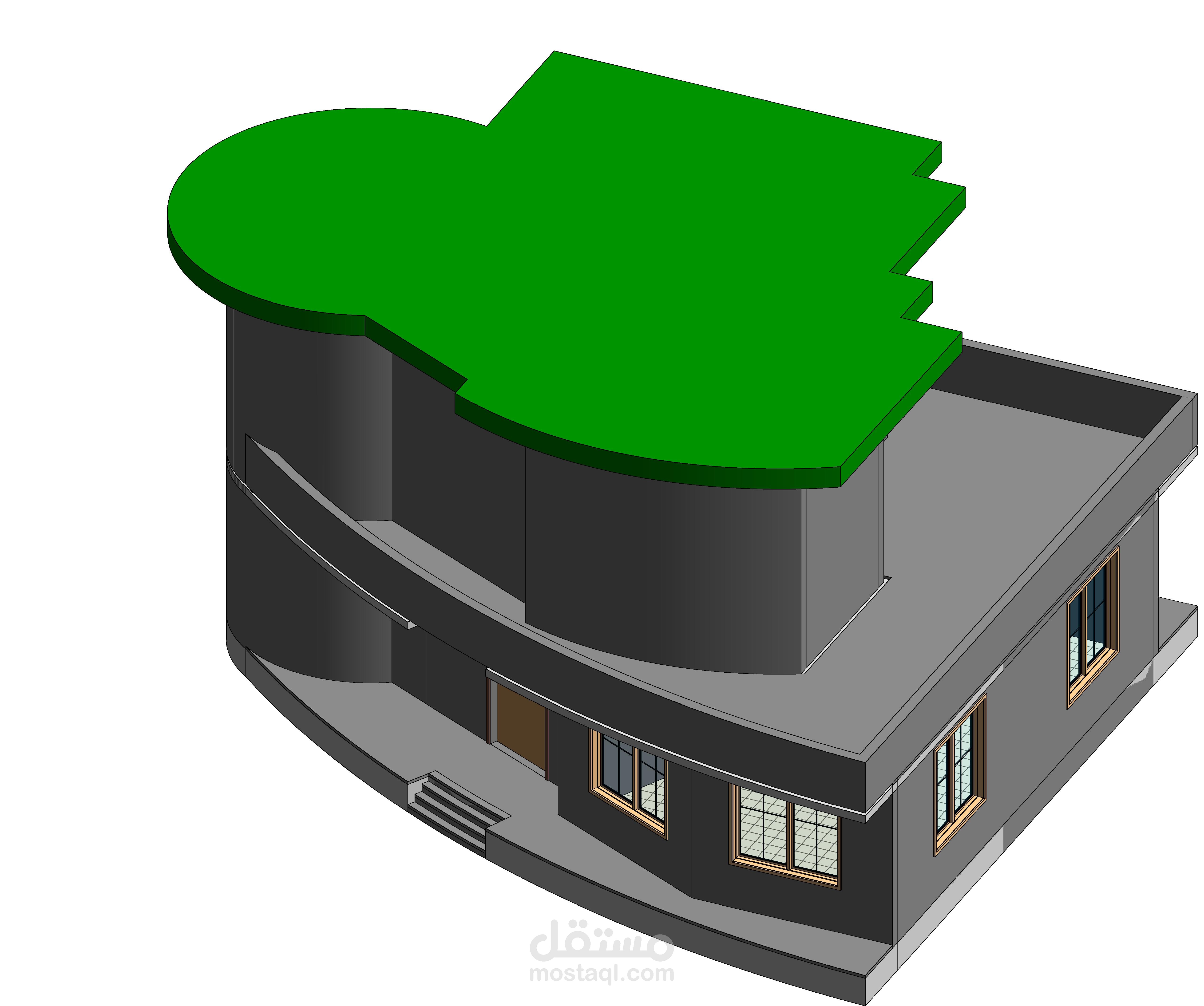 3D Design of a Villa