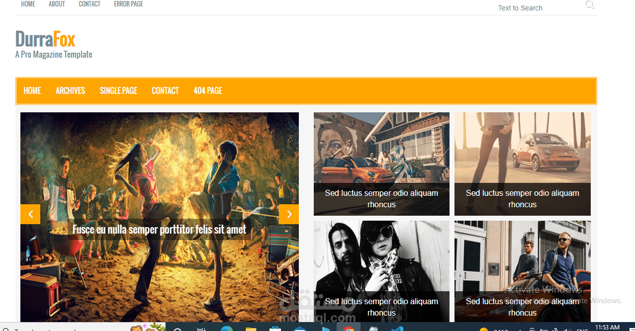 تصميم صفحة هبوط