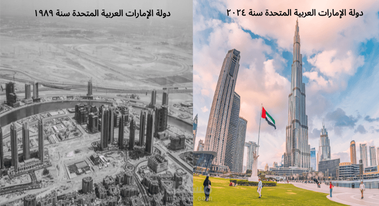 ترجمة مقال عن دولة الإمارات العربية المتحدة من عام ١٩٨٩حتى ٢٠٢٥
