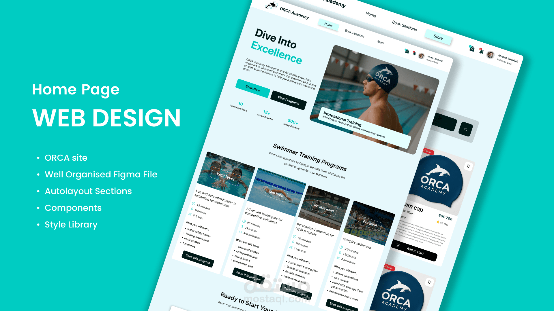 Web Platform UI/UX Design