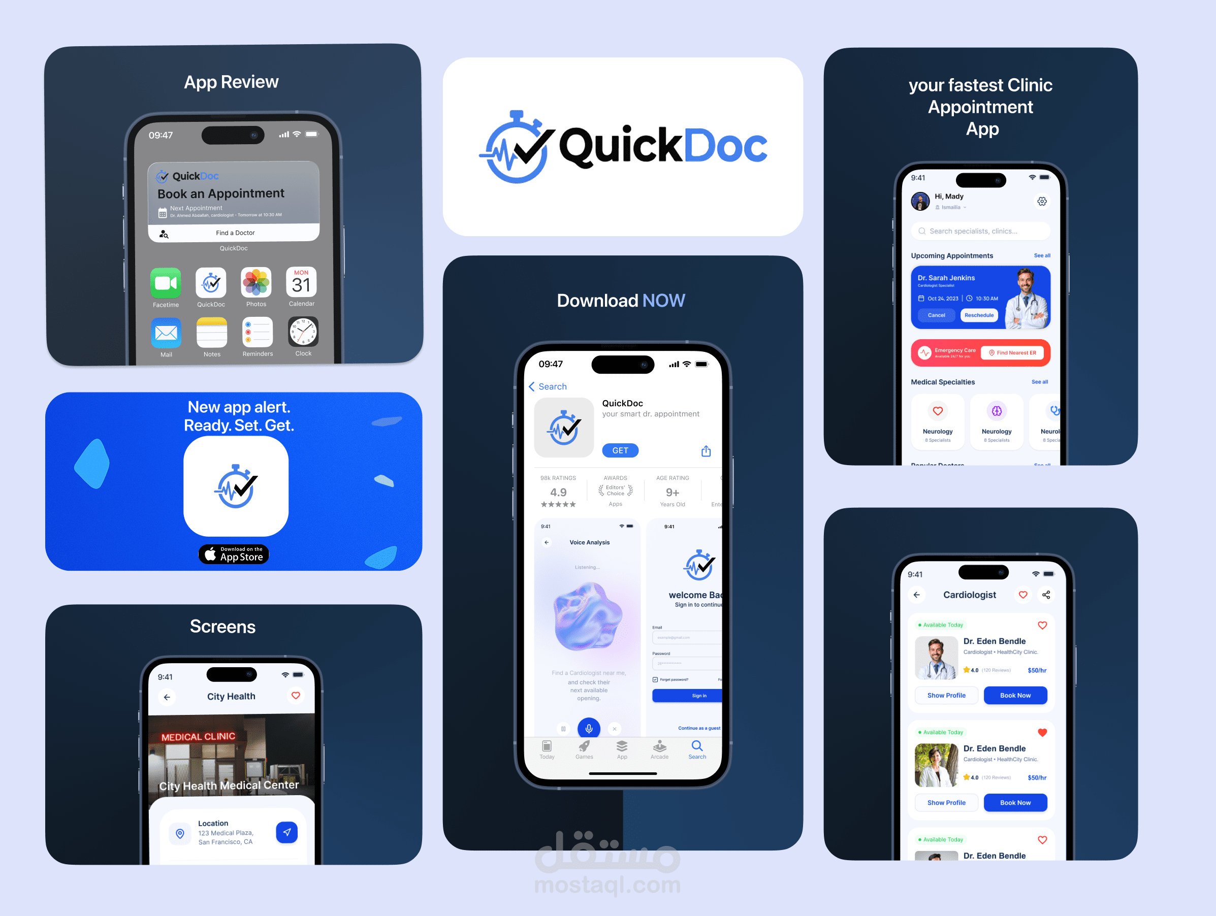 QuickDoc هو تطبيق للرعاية الصحية