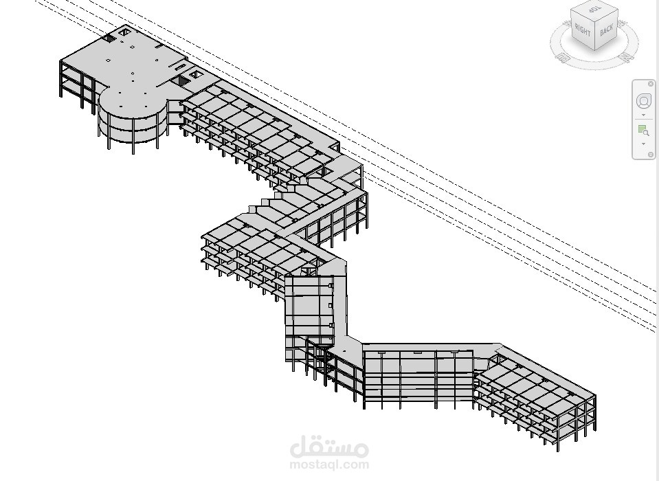 إعداد الرسومات والتحليل والتصميم الإنشائي الكامل لمشروع شاليهات سياحية على ساحل شرم الشيخ