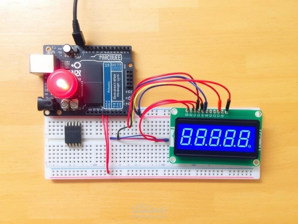 عداد بسيط باستخدام Arduino وحساس ضغط زر