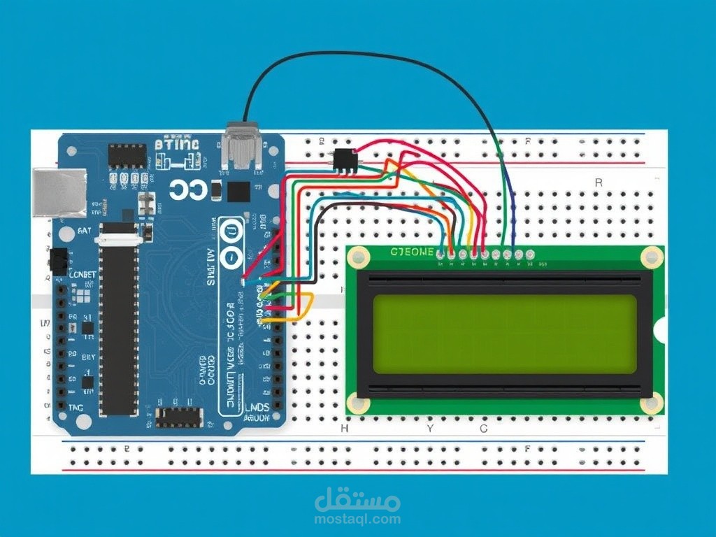 دائرة حساس حرارة LM35 مع Arduino