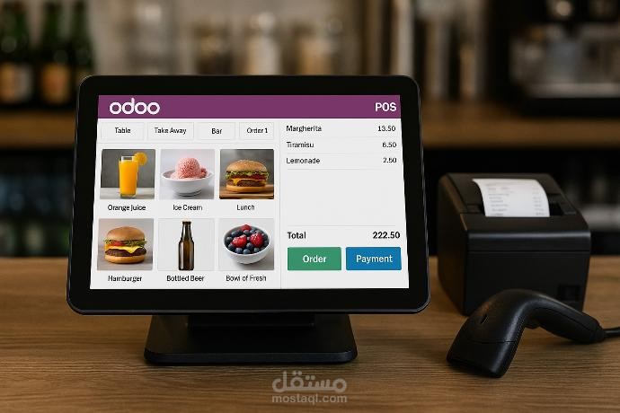نظام نقطة بيع (POS) لمطعم هميج ونثري