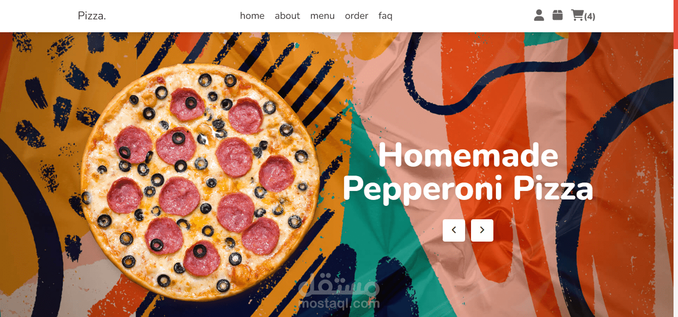 web site restaurant Pizza