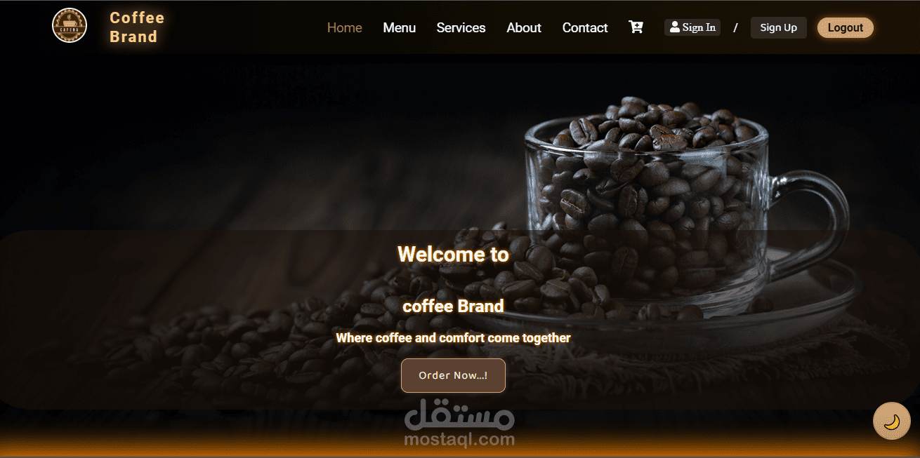 web site coffee shop