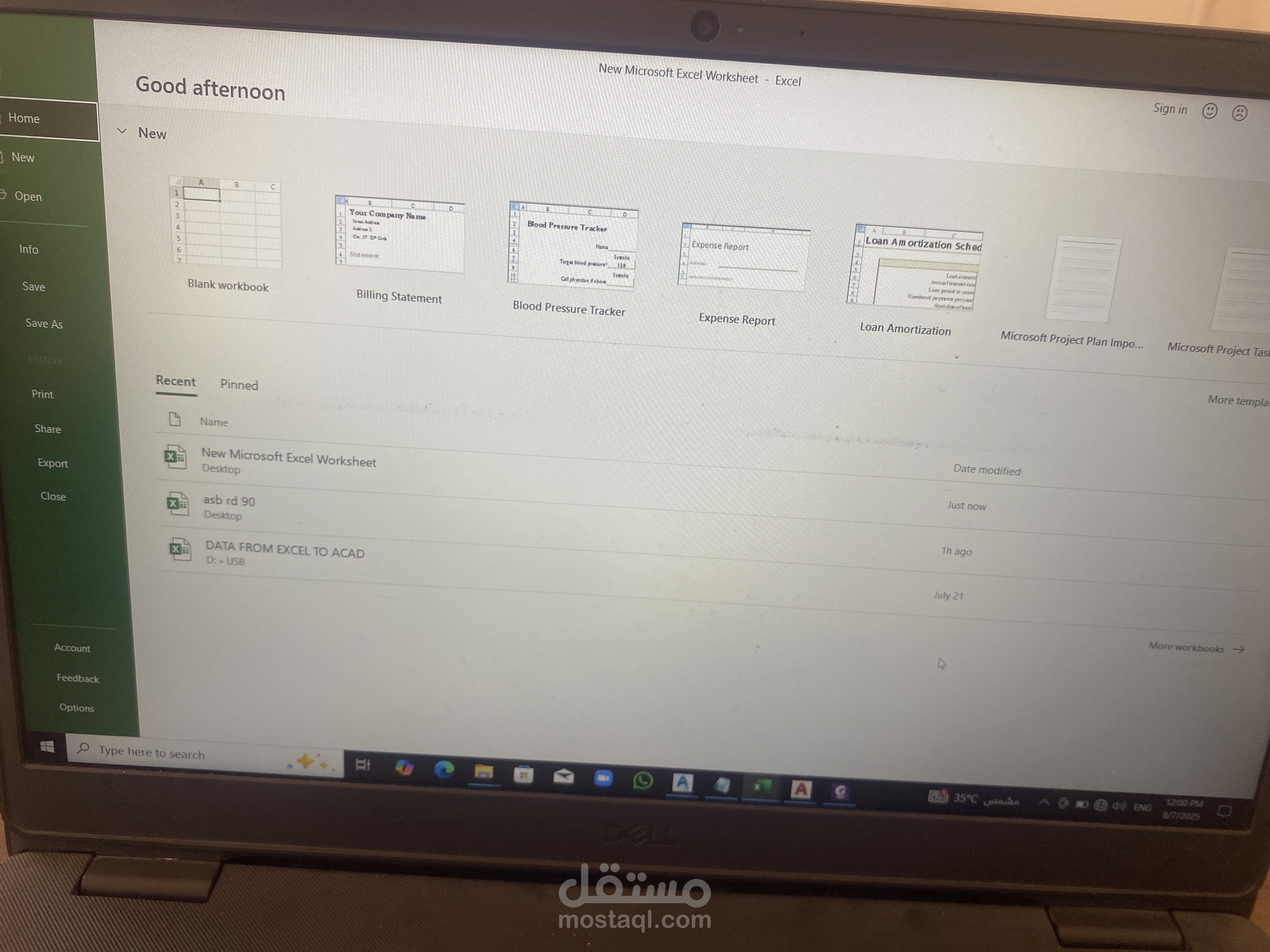 Microsoft excel worksheet, word