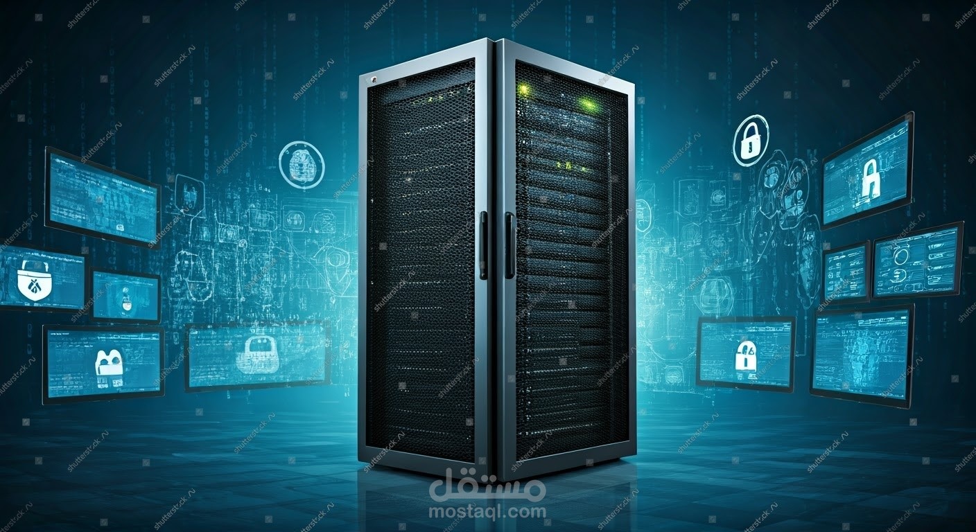 إعداد Active Directory وإدارة صلاحيات المستخدمين على Windows Server