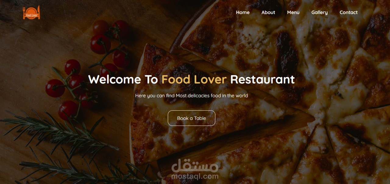 Restaurant food lover