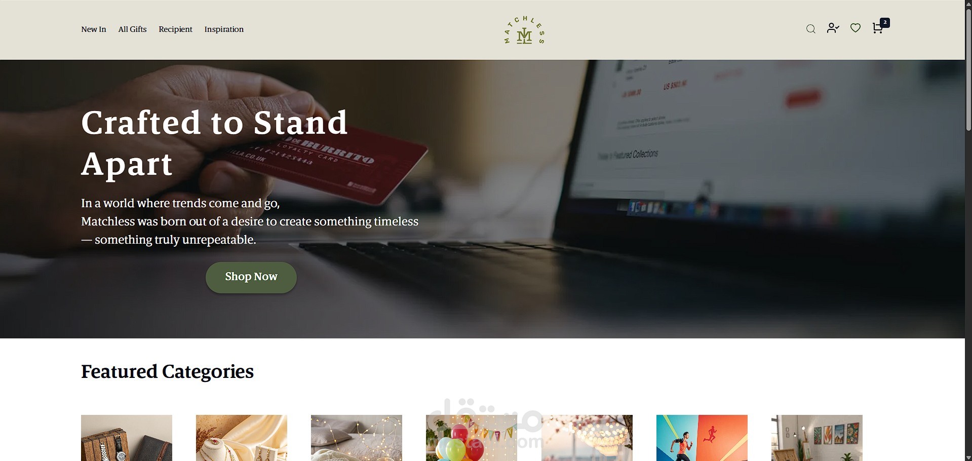 Matchless – منصة دروبشيبينغ للتجارة الإلكترونية