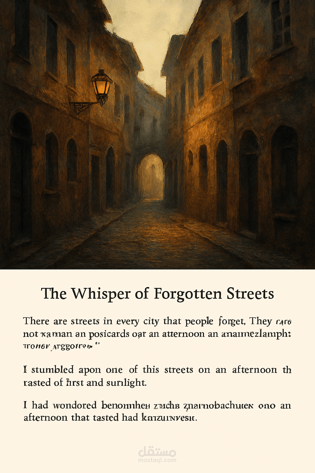 The Whisper of Forgotten Streets