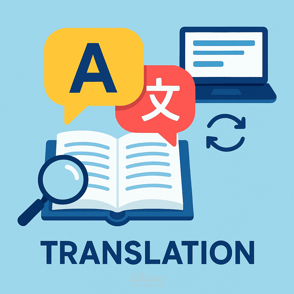 ترجمة مقتطفات من كتب إنجليزية إلى العربية