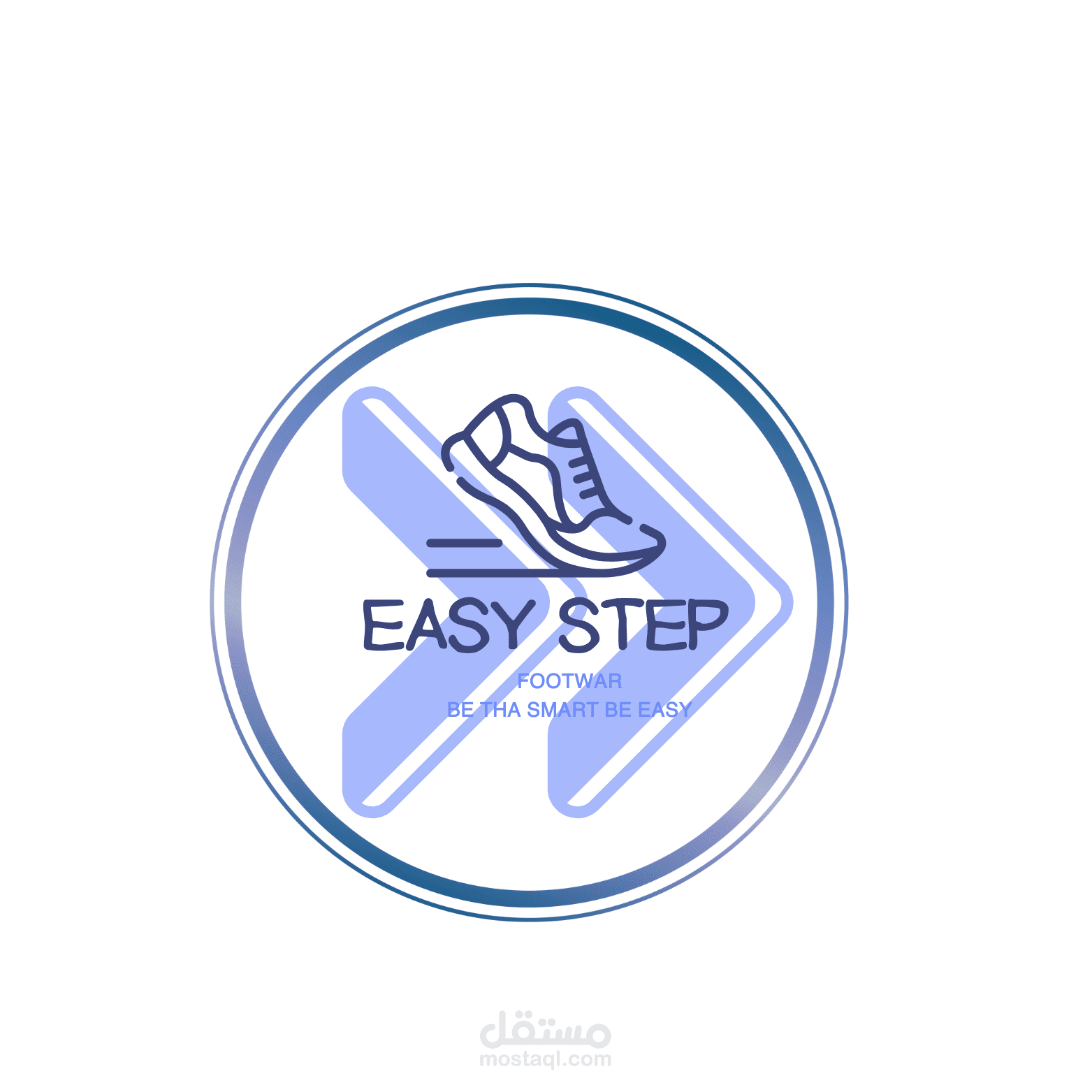 تصميم لوجو بخلفيه بيضه