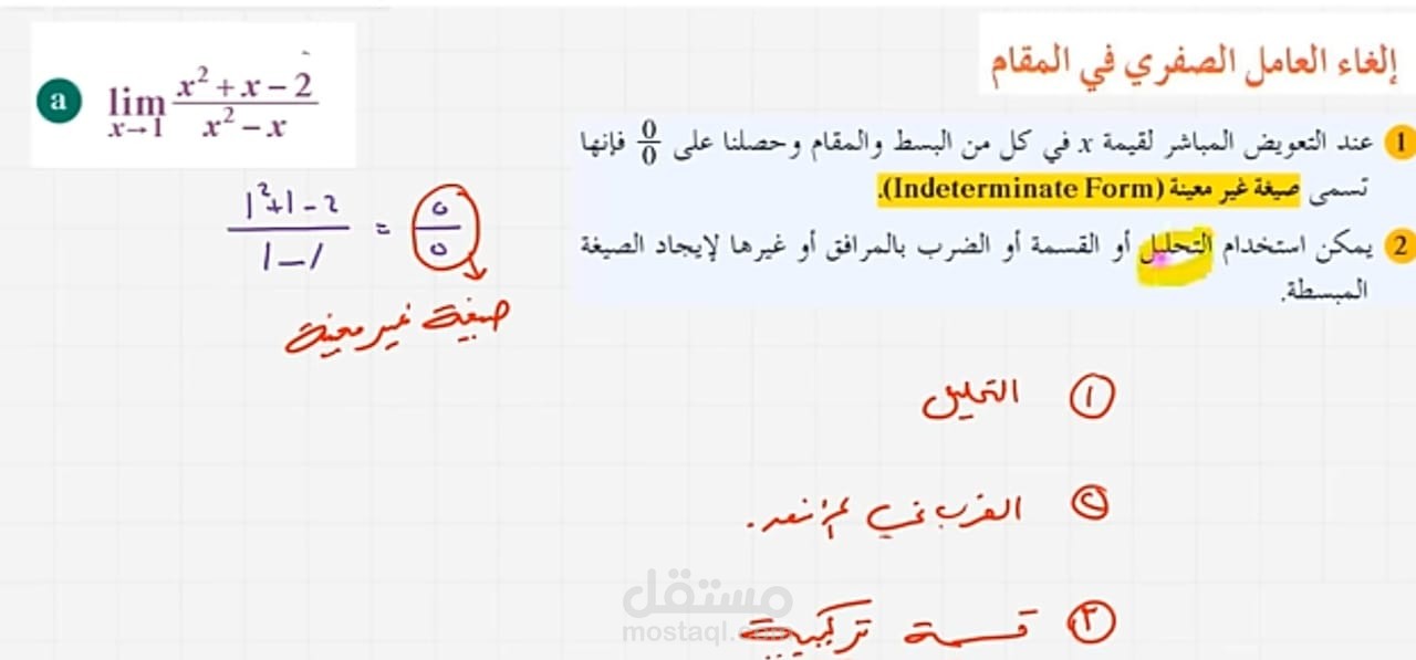 شرح درس ماث