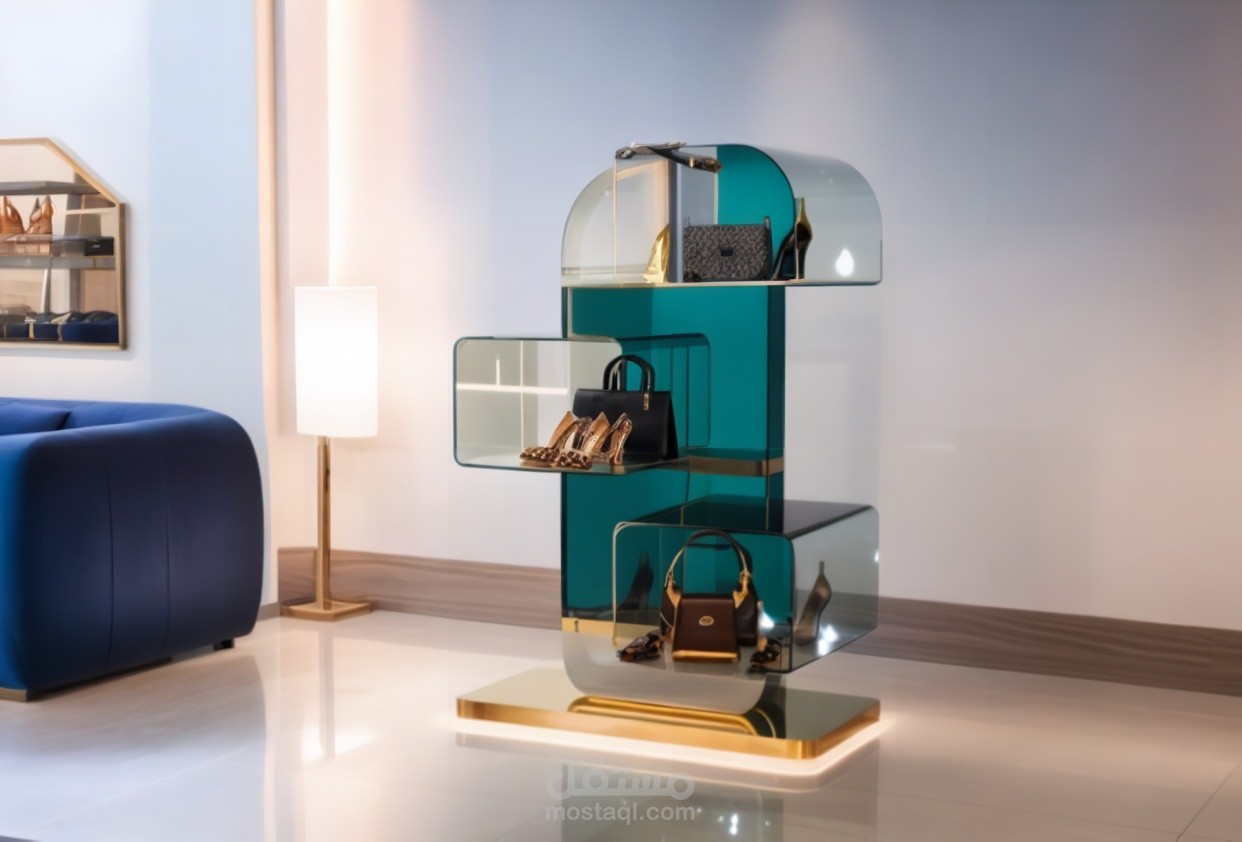 Bag & Shoe Display Unit
