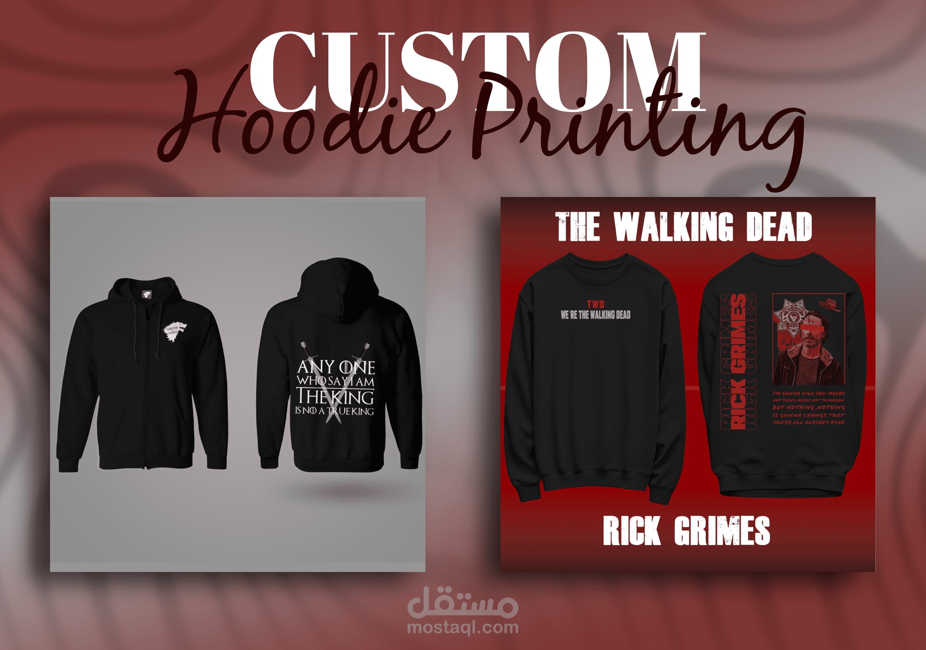 custom hoodie printing