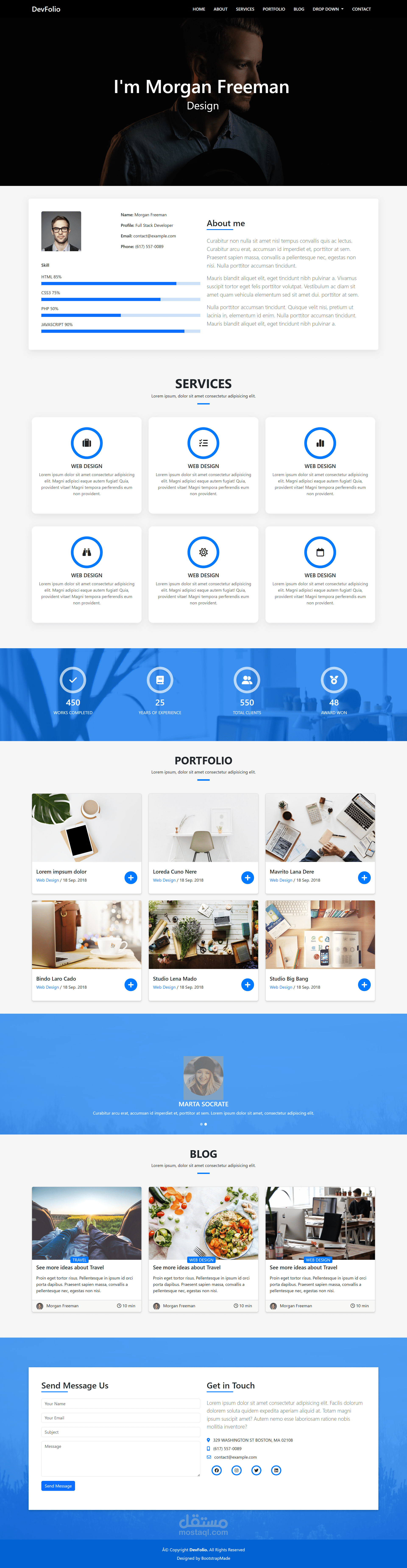 Devfolio-Website-Template