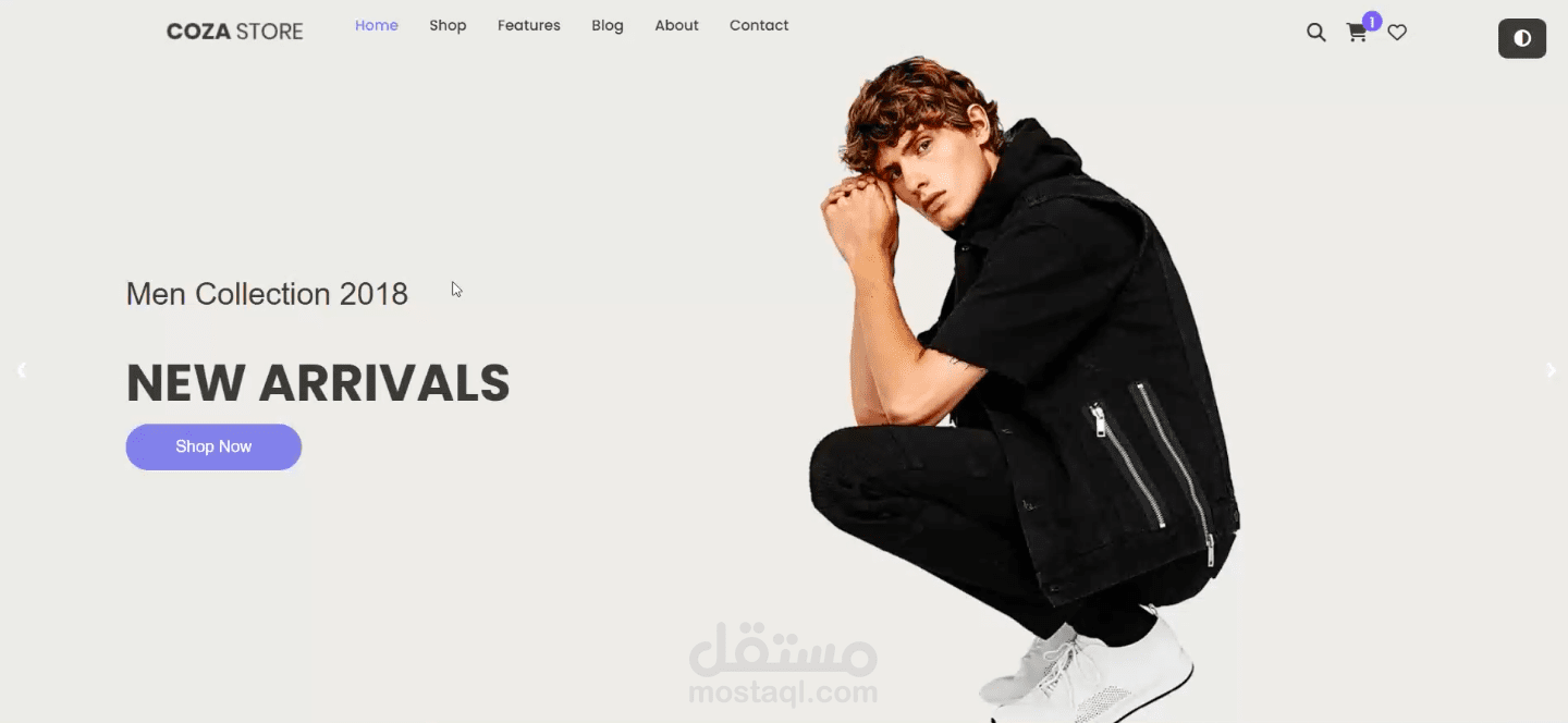 e-commerce website