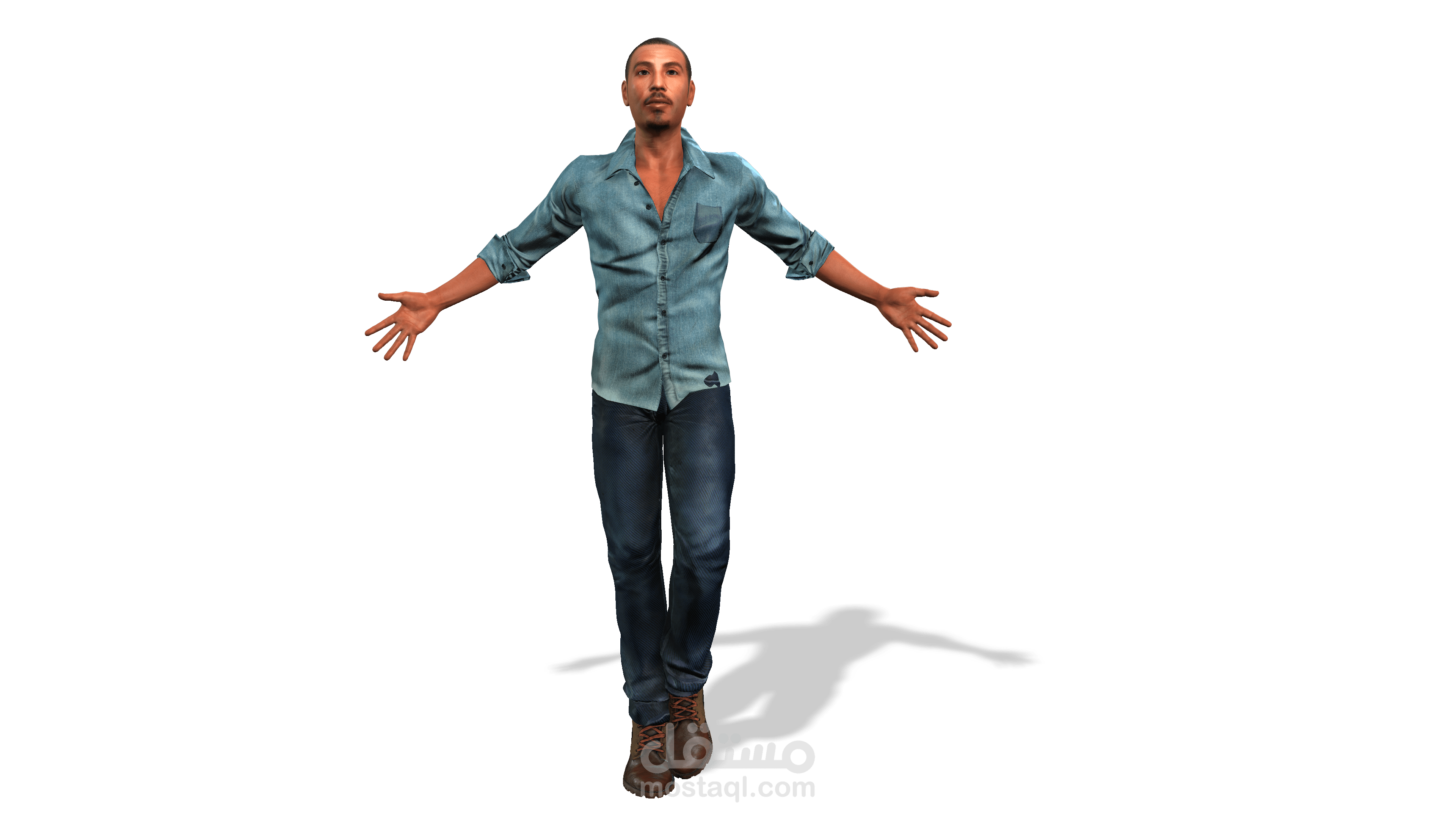 تصميم شخصيات ثلاثي الابعاد