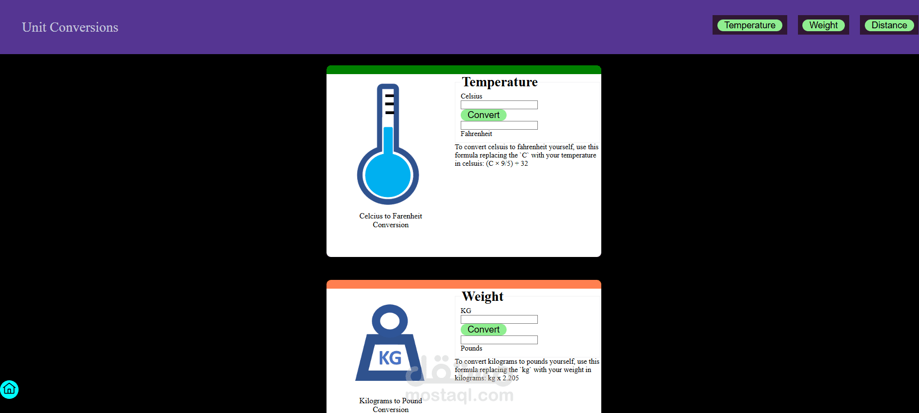 Unit Conversion Tool