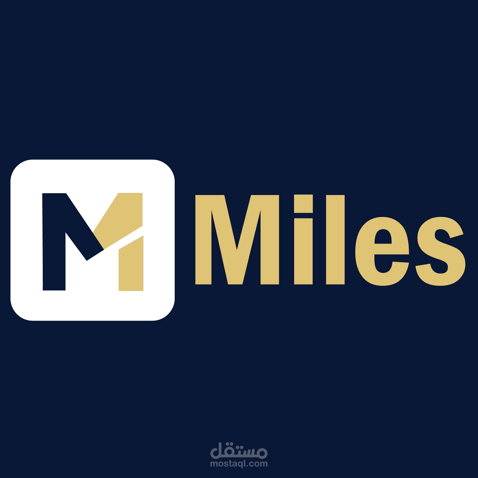 لوغو شركة Miles للخدمات العامة ( اقامات - تأمين شامل)