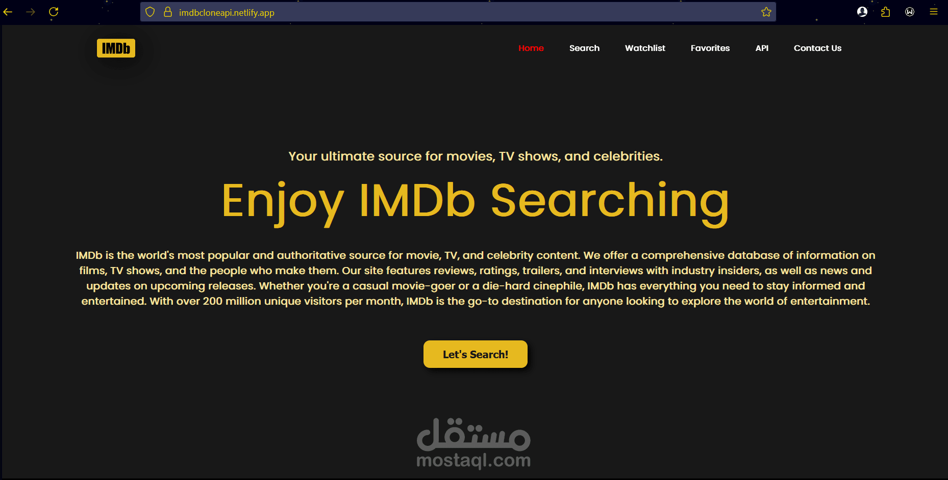 IMDB Clone