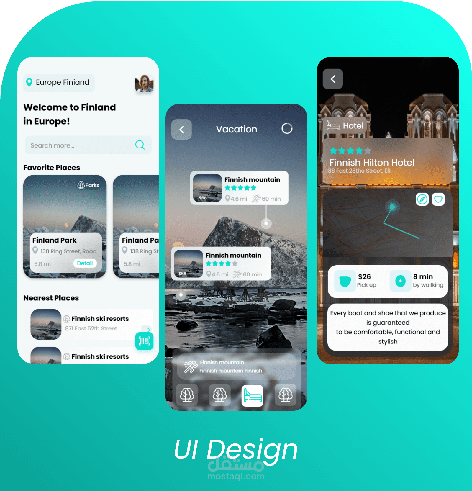 UX & UI  |  Tourist - App