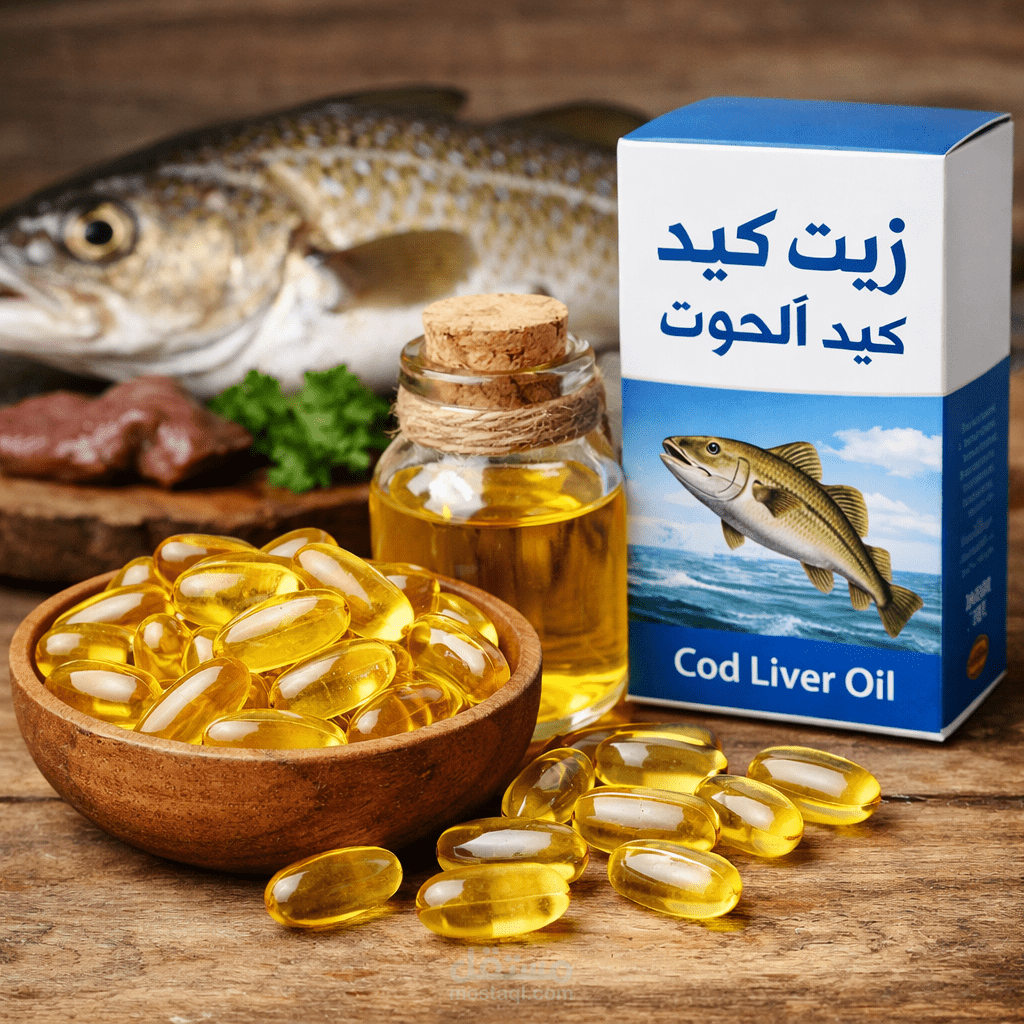 حبوب زيت كبد الحوت