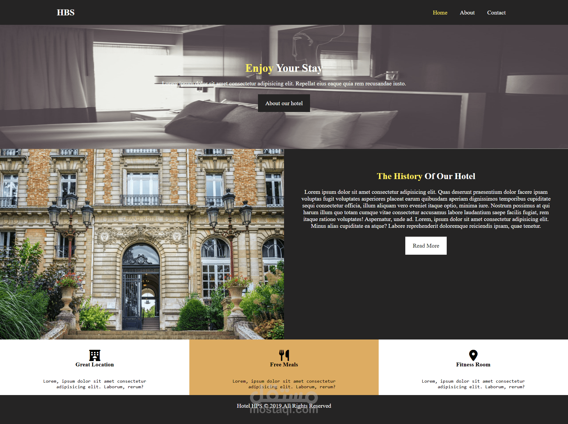 تصميم صفح هبوط باستخدام html,css