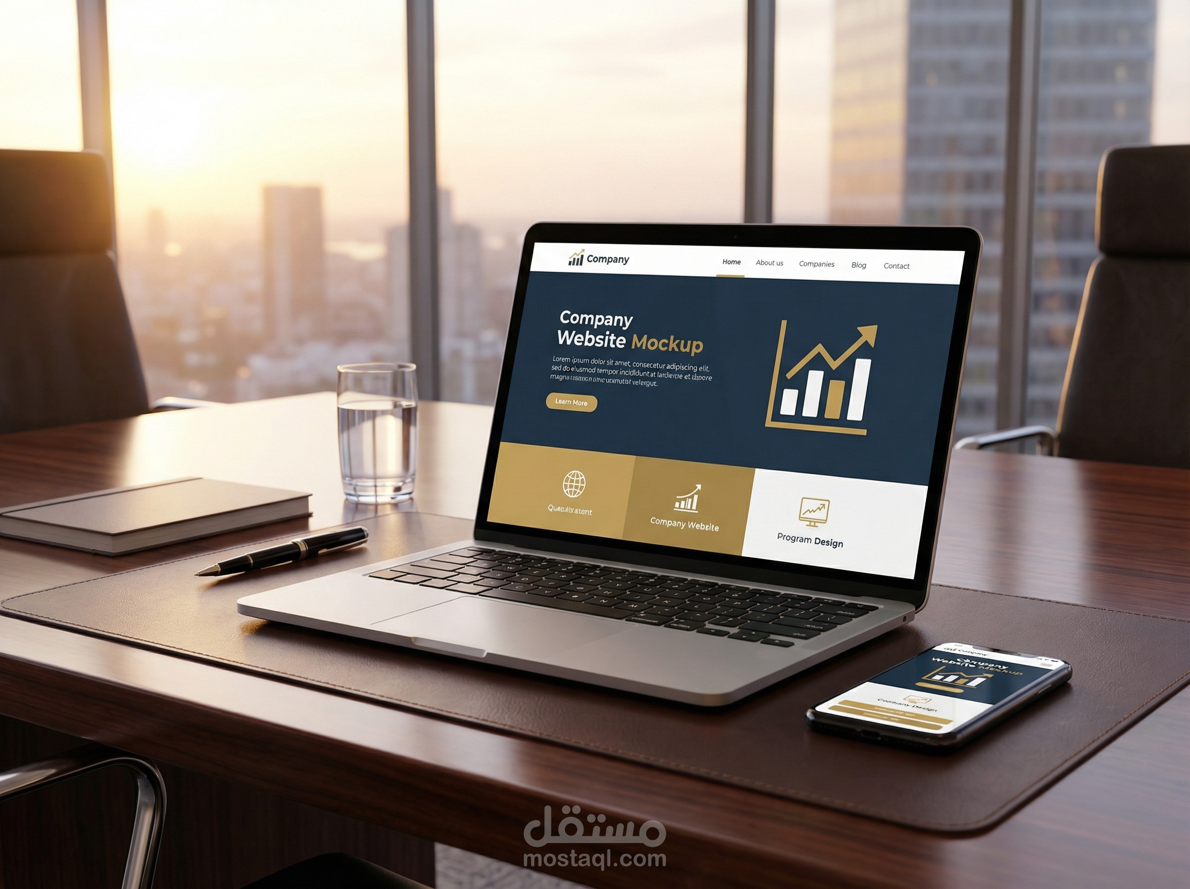 تصميم موقع إلكتروني احترافي يساعد شركتك على جذب عملاء أكثر