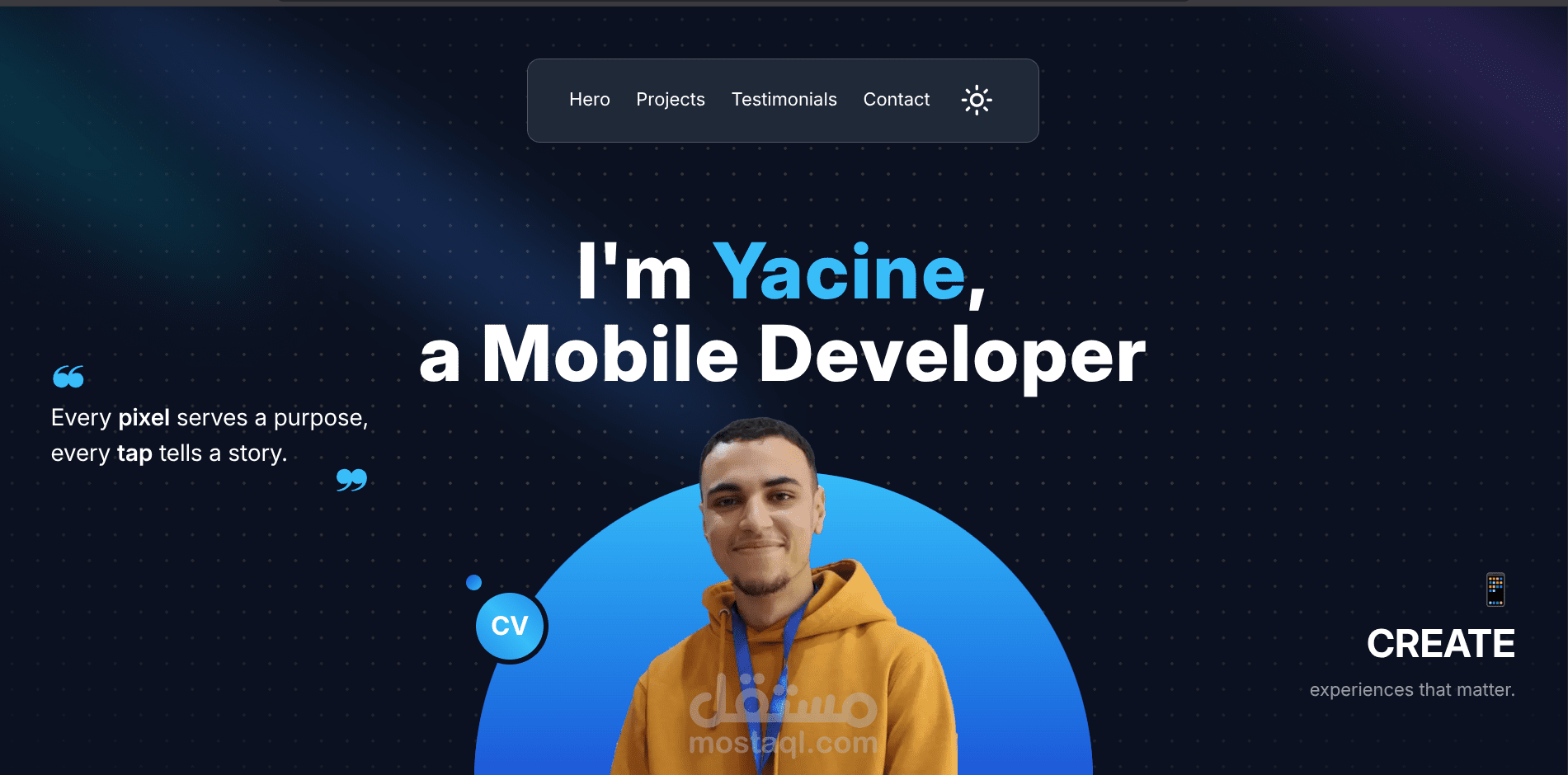 Yacine Portfolio