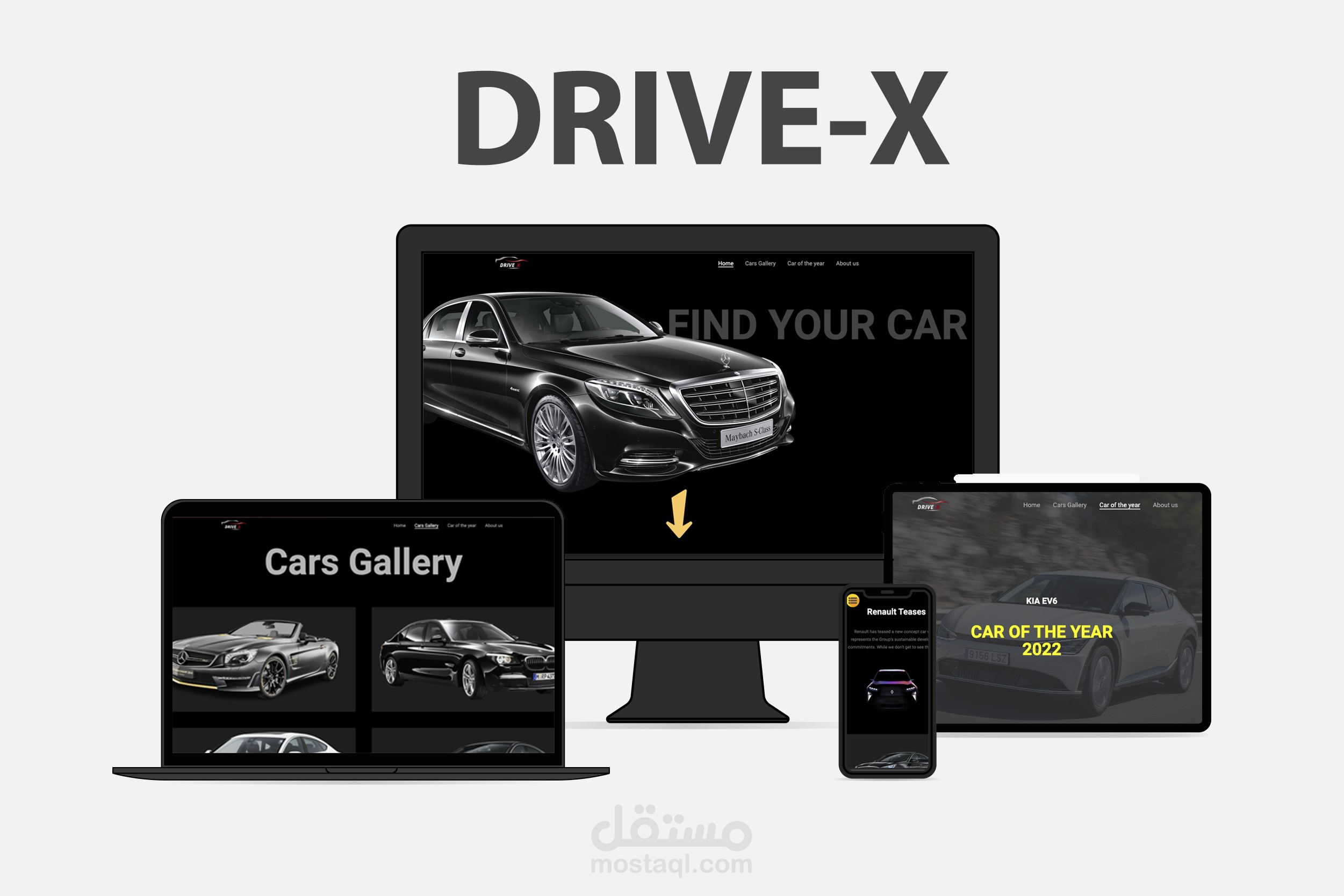 موقع لمعرض سيارات