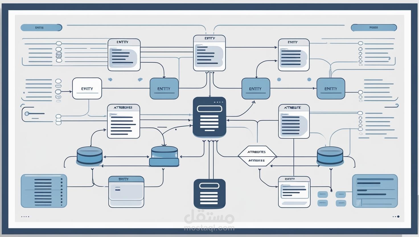 تصميم مخطط ERD احترافي لقاعدة بيانات