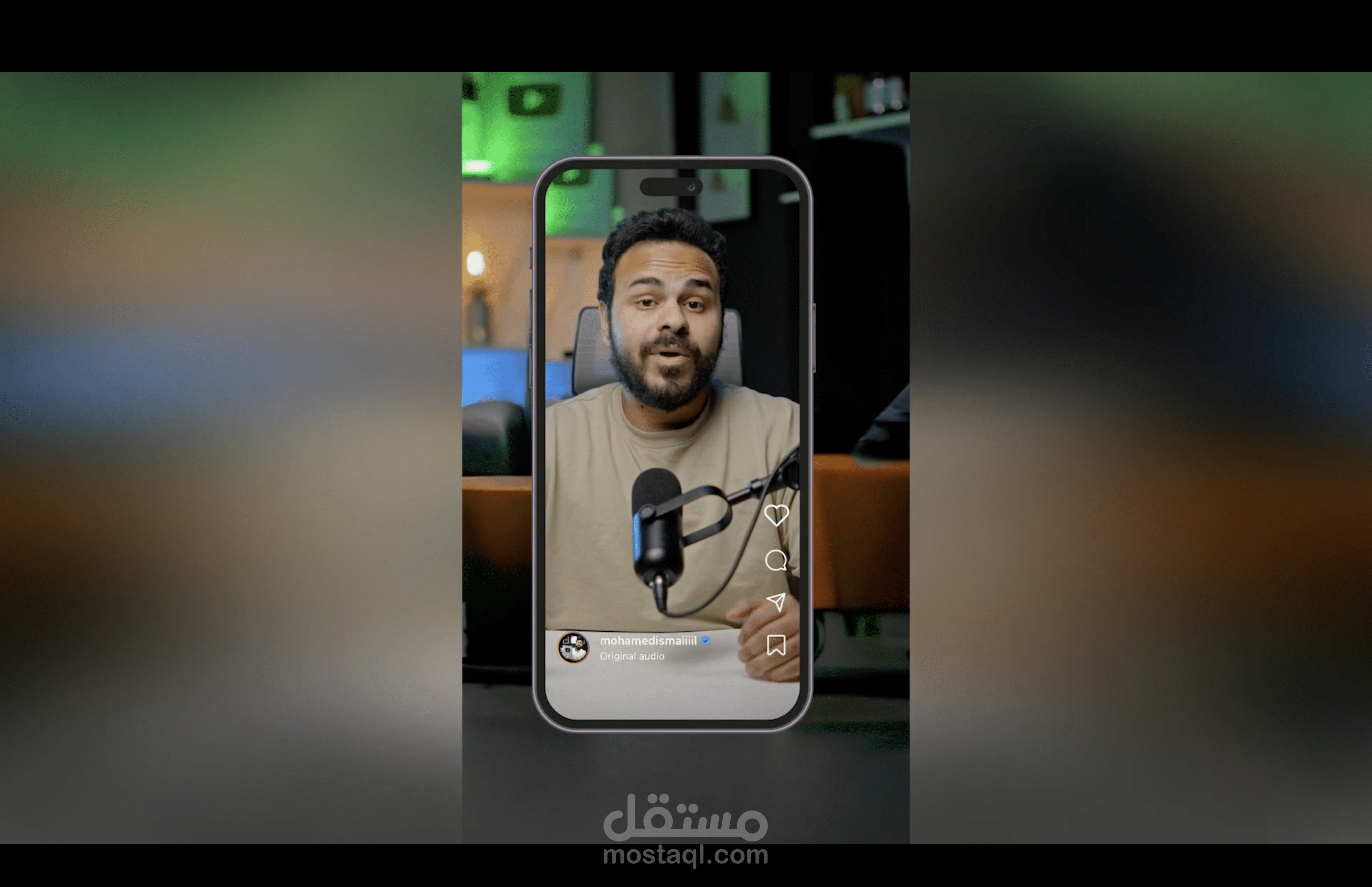 مونتاج فديو ريل احترافي