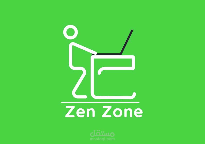 تصميم شعار ل  zen zone