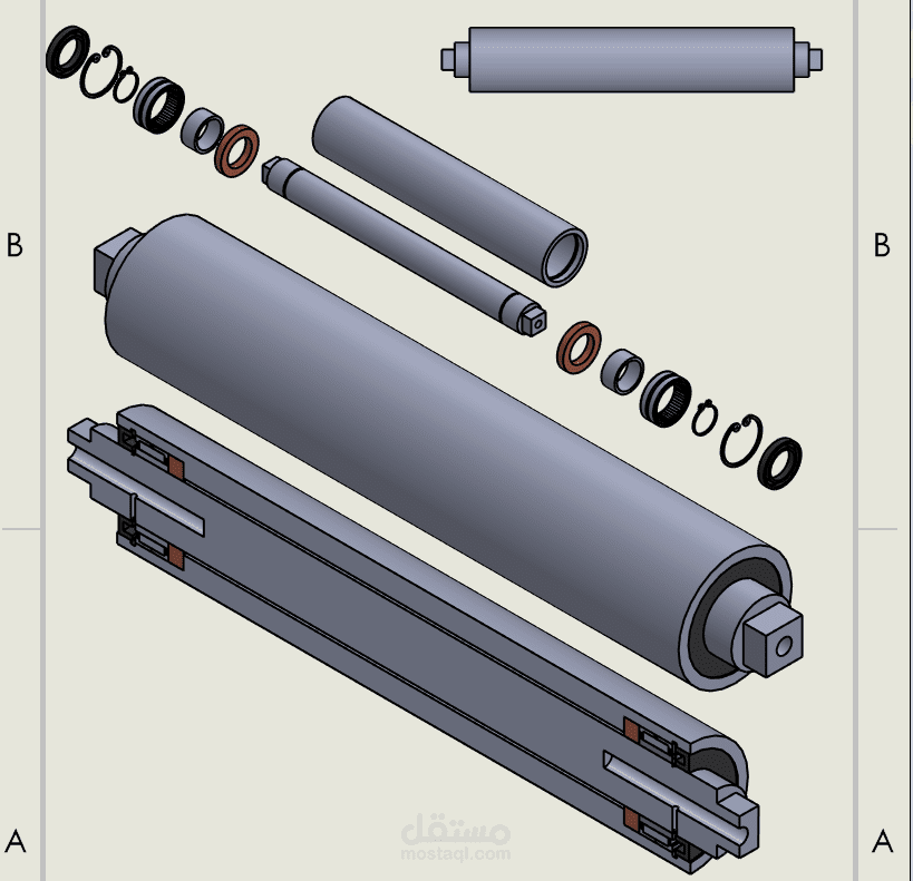 مهندس تصميم باستخدام SolidWorks