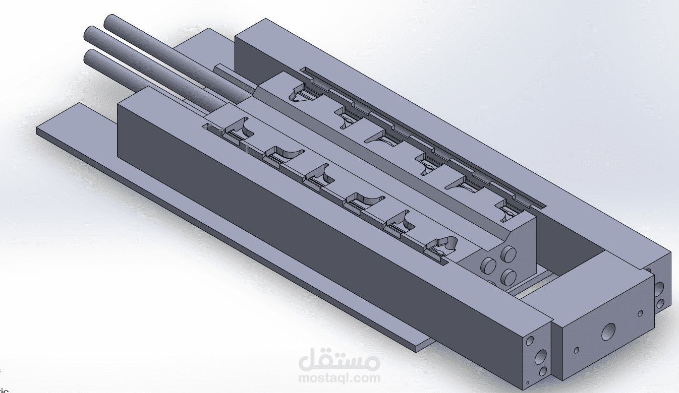الهندسة العكسية وإعادة تصميم قالب ماكينة COS