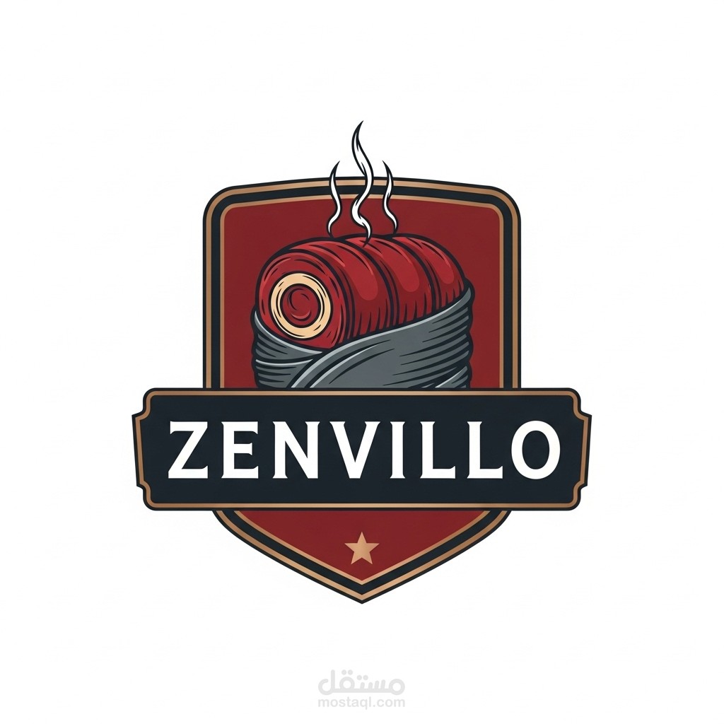Zenvillo Restaurant Logo Design