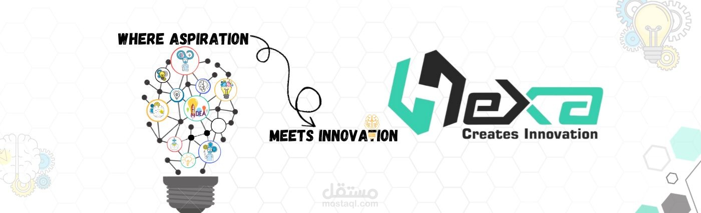إدارة صفحات التواصل الاجتماعي لشركة Hexa